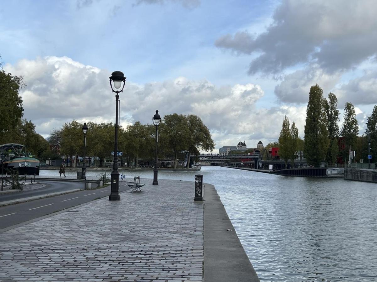 Villette & Canal - Apartment Parijs Buitenkant foto