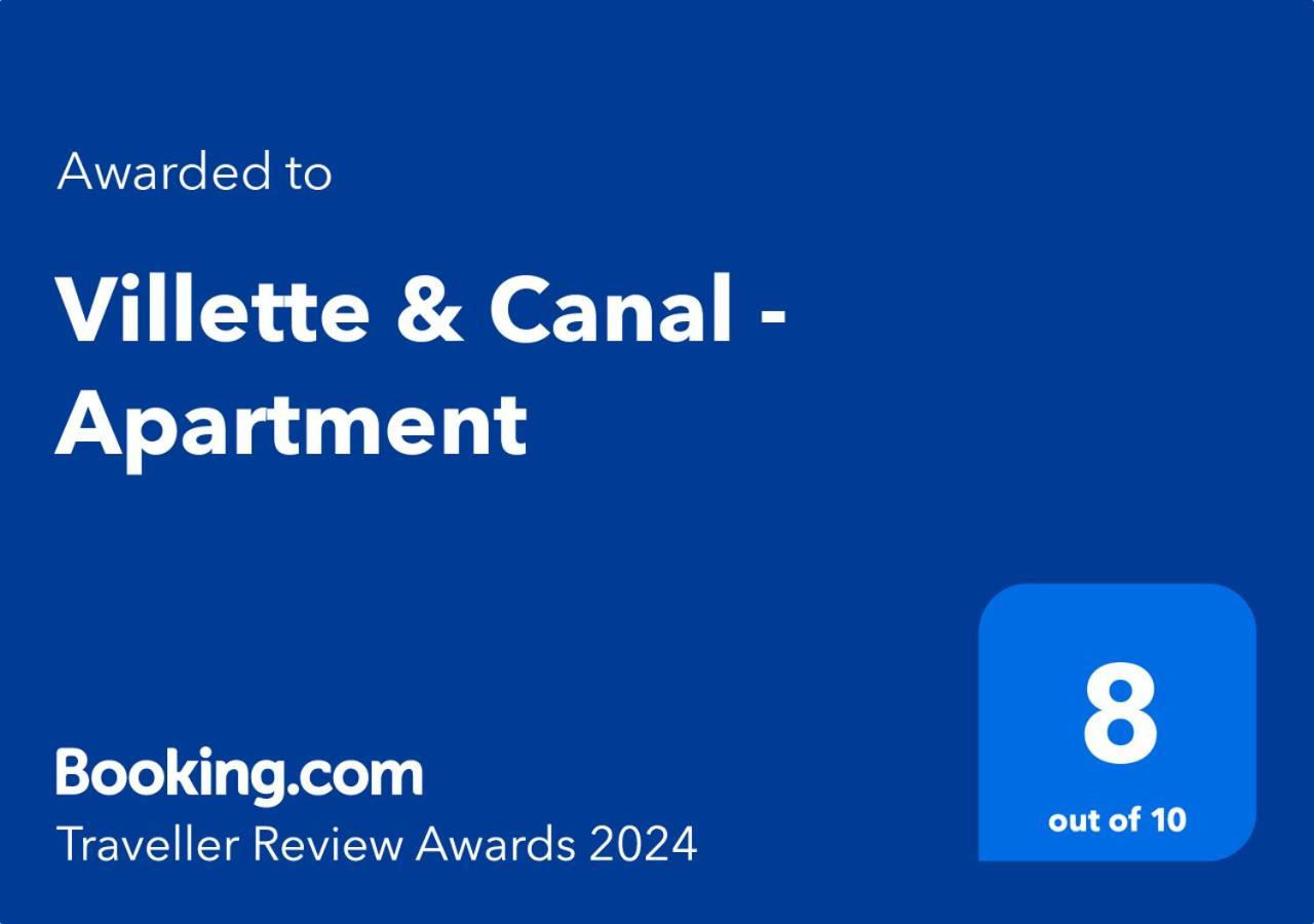 Villette & Canal - Apartment Parijs Buitenkant foto